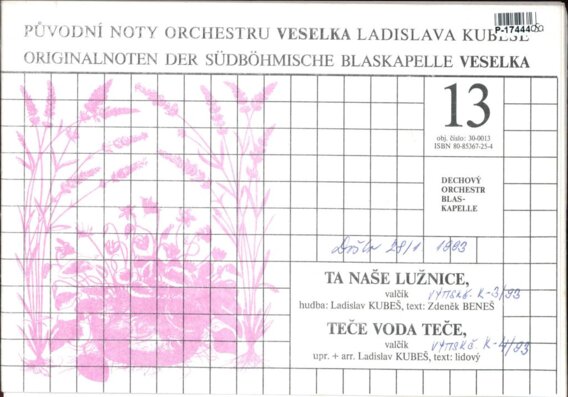 Ta naše Lužnice, Teče voda teče