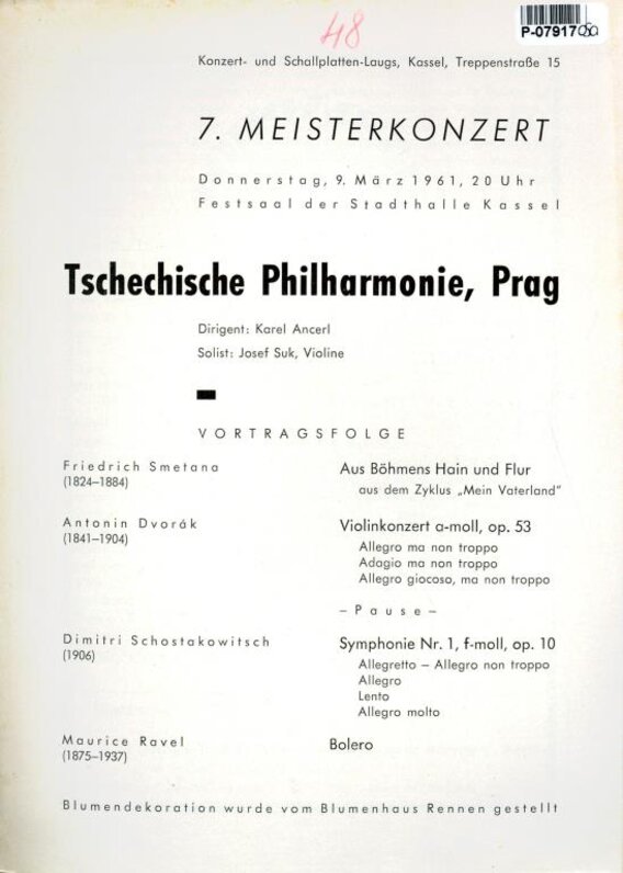 Tschechische philharmonie