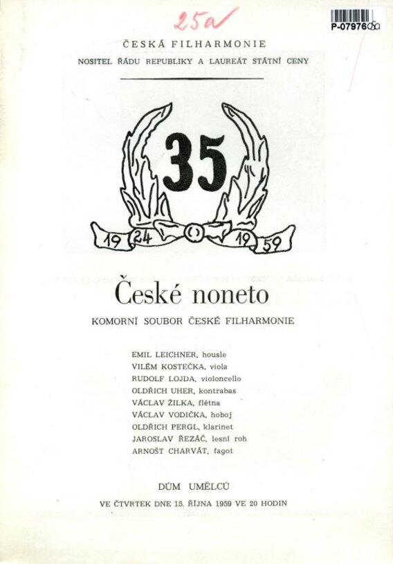Česká filharmonie 35 - České noneto