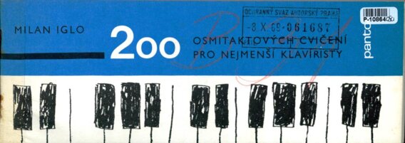 200 osmitaktových cvičení pro nejmenší klavíristy