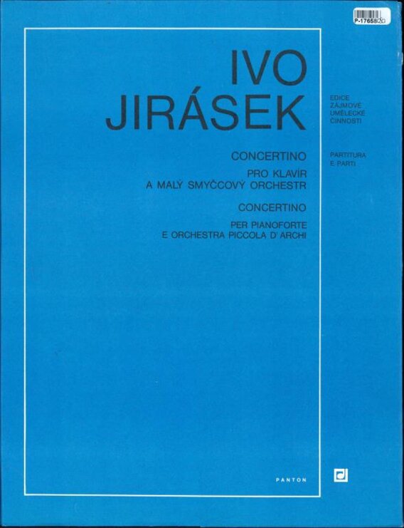 Concertino pro klavír a malý smyčcový orchestr