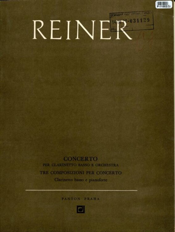 Concerto per clarinetto basso e orchestra