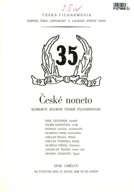 Česká filharmonie 35 - České noneto