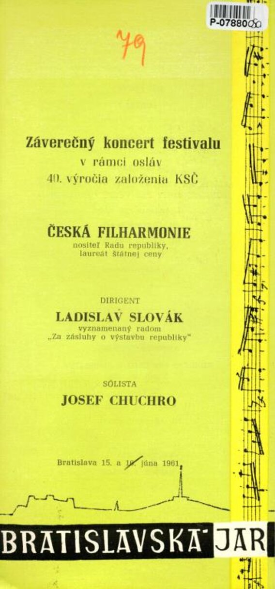Česká filharmonie - Bratislavská Jar