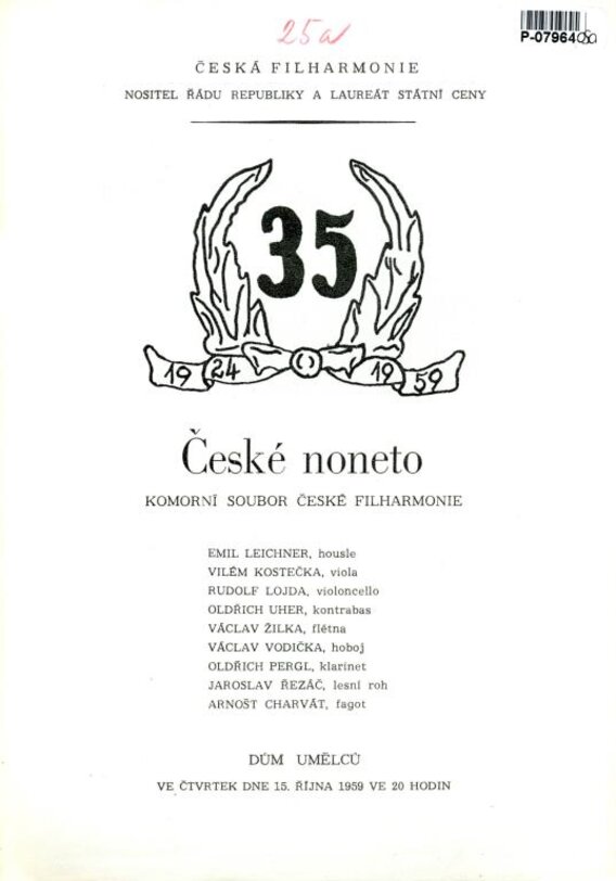 Česká filharmonie 35 - České noneto