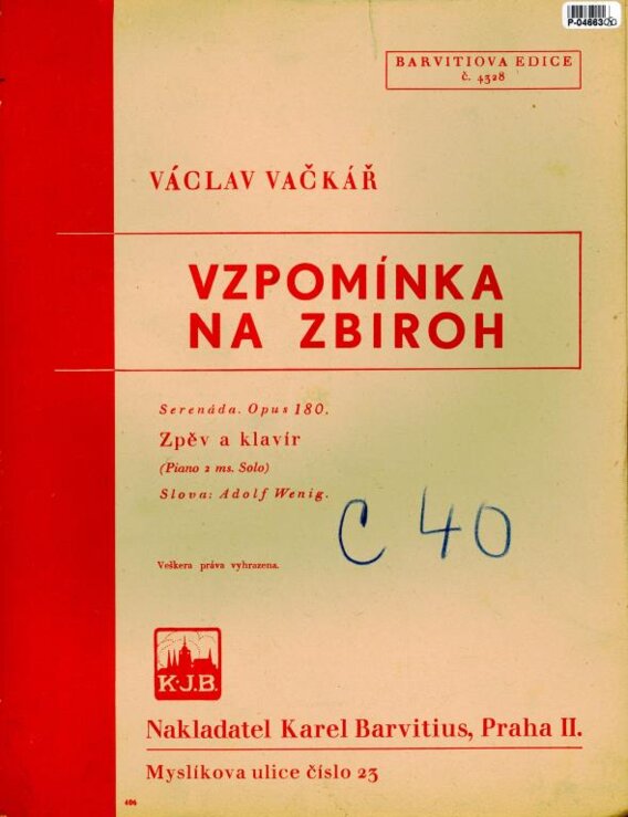 Vzpomínka na Zbiroh