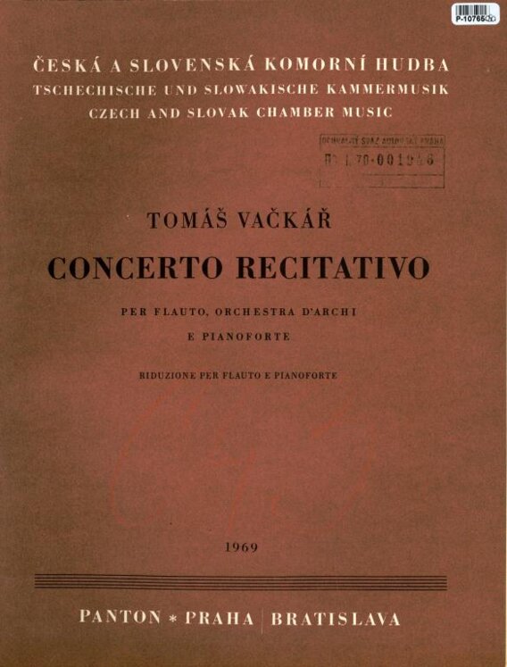 Concerto recitativo