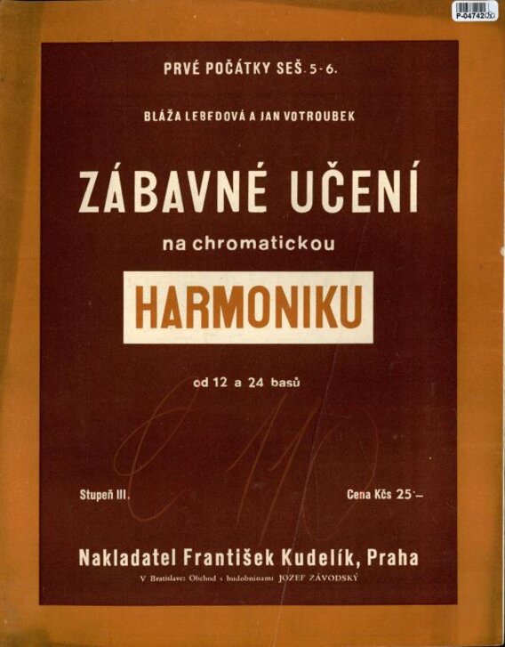 Zábavné učení na chromatickou harmoniku - od 12 - 24 basů