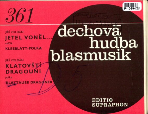 Dechová hudba blasmusik 361