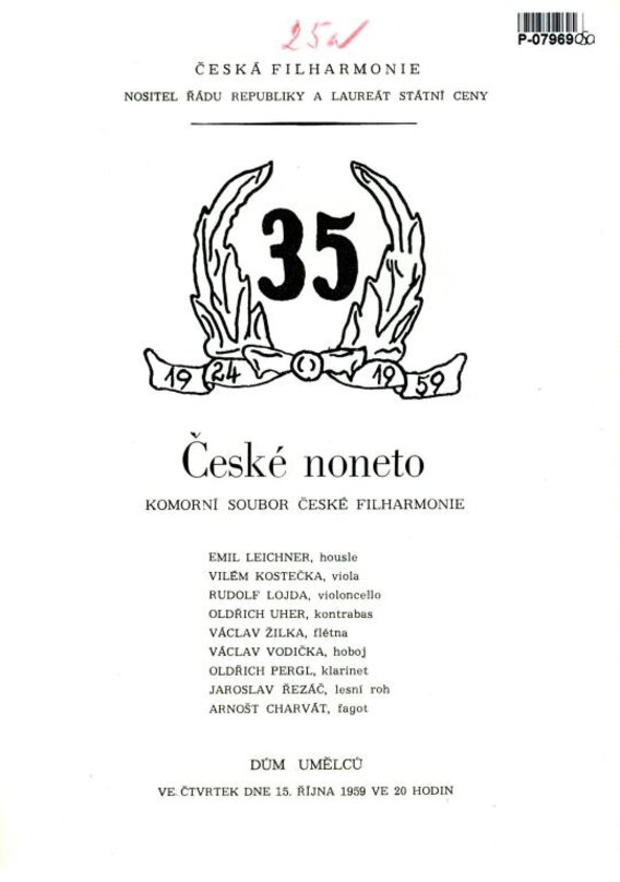 Česká filharmonie 35 - České noneto