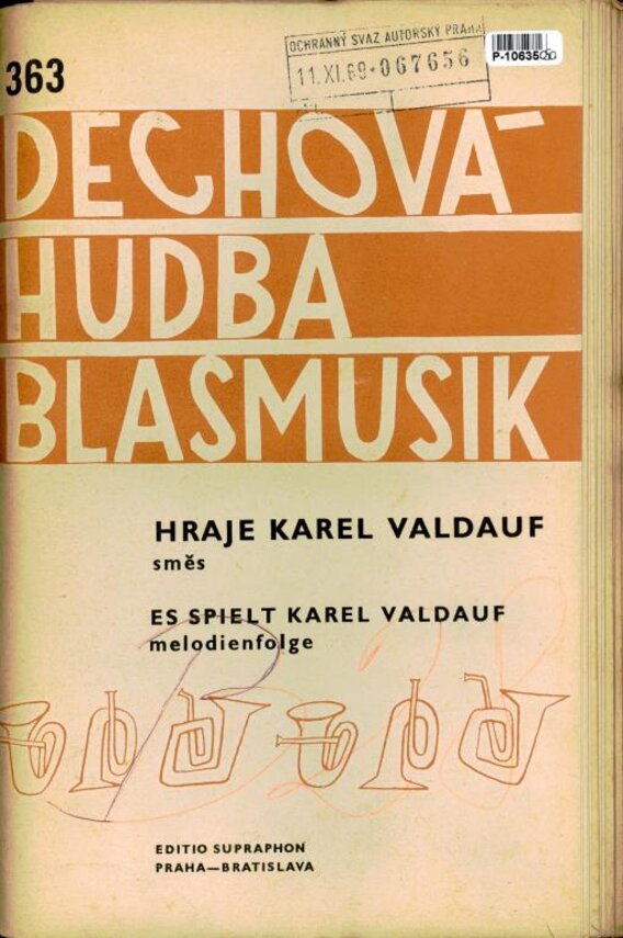 Dechová hudba blasmusik 363