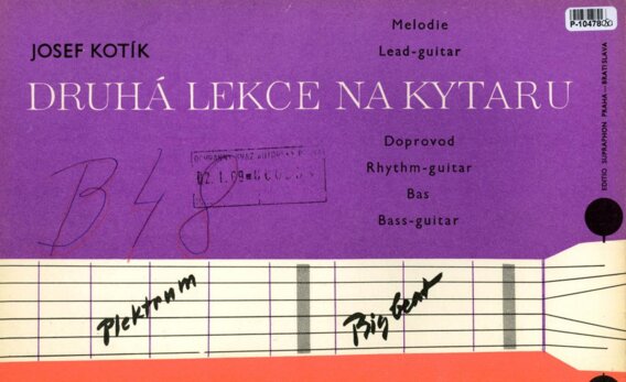 Druhá lekce na kytaru