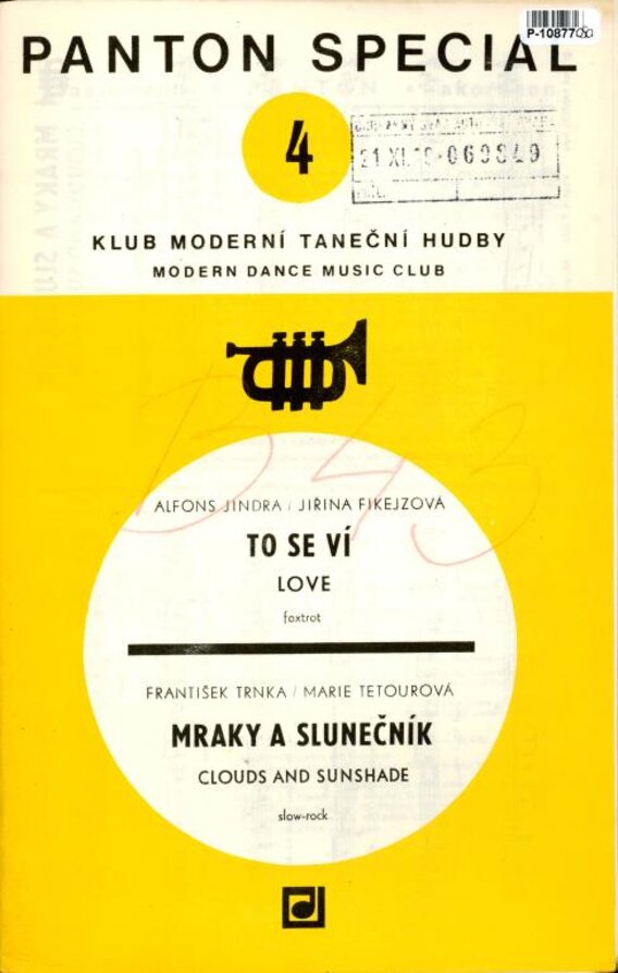Panton speciál 4 - Klub moderní taneční hudby
