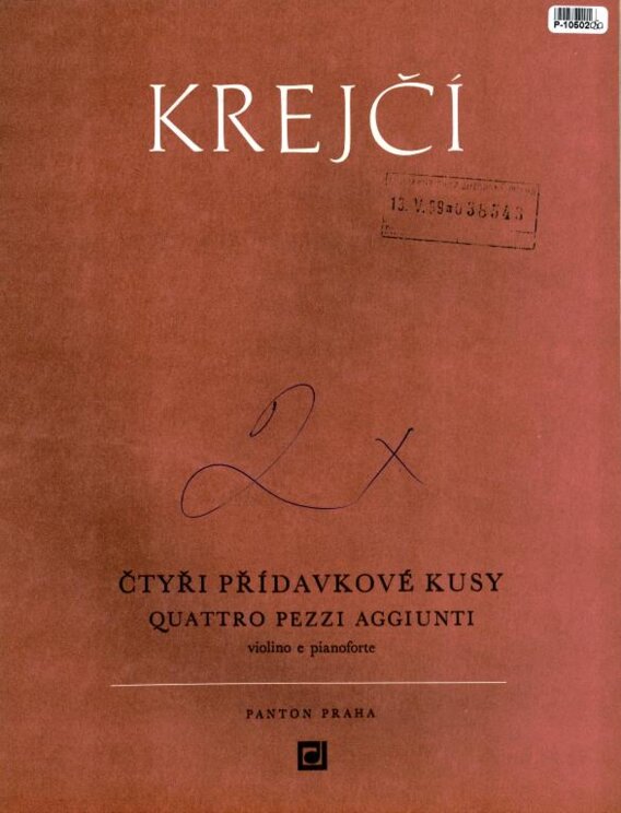 Čtyři přídavkové kusy