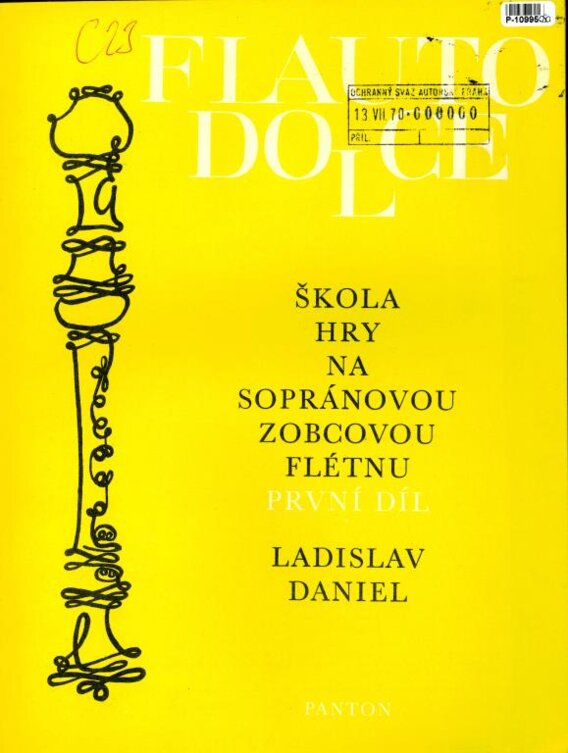 Flauto dolce - Škola hry na sopránovou zobcovou flétnu
