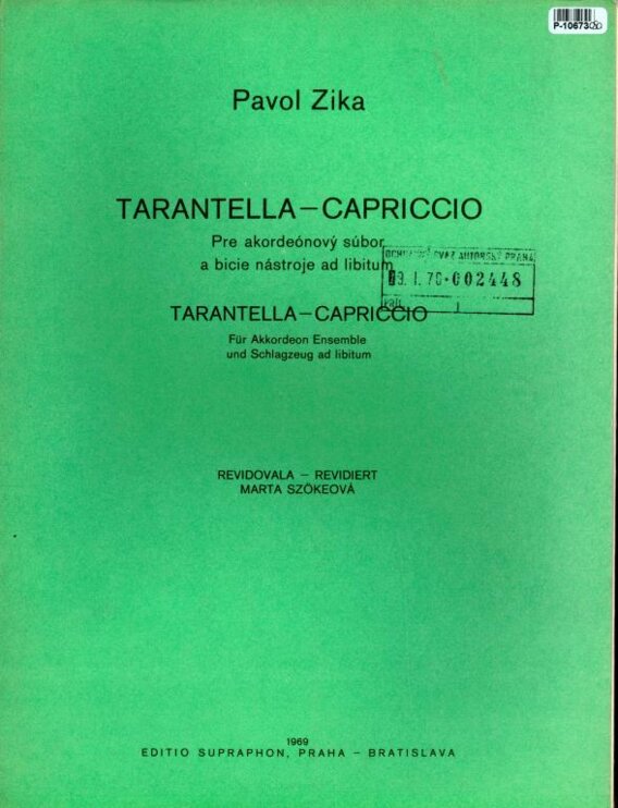 Tarantella-Capriccio