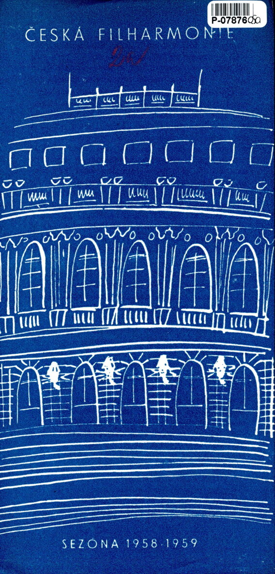 Česká filharmonie - sezóna 1958 - 1959