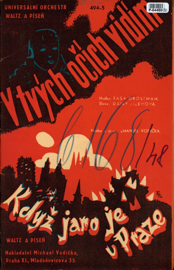 V tvých očích vidím, Když jaro je v Praze