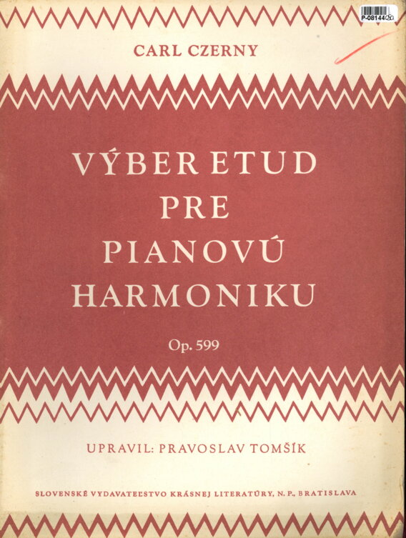 Výber etud pre pianovú harmoniku