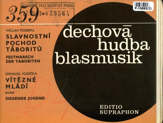 Dechová hudba blasmusik 359