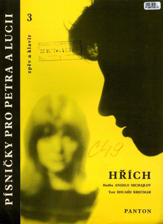 Zpěv a klavír 3 - Písničky pro Petra a Lucii