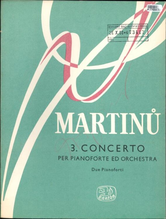 3. Concerto per pianoforte ed orchestra