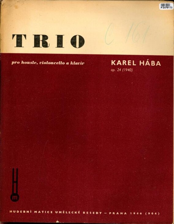 Trio pro housle, violoncello a klavír