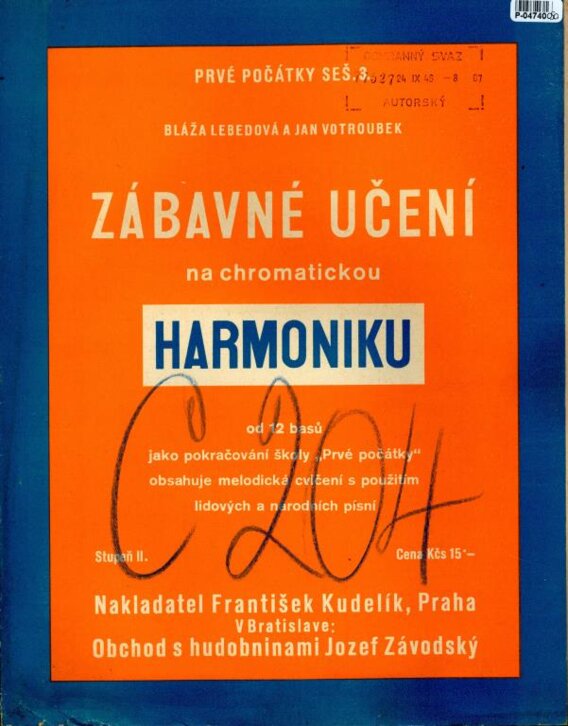 Zábavné učení na chromatickou harmoniku - od 12 basů