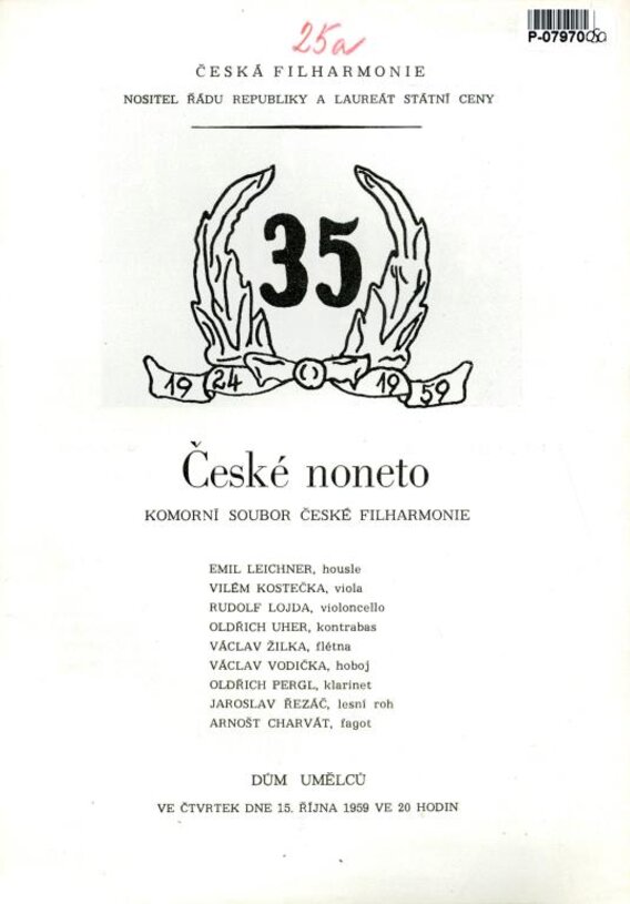 Česká filharmonie 35 - České noneto