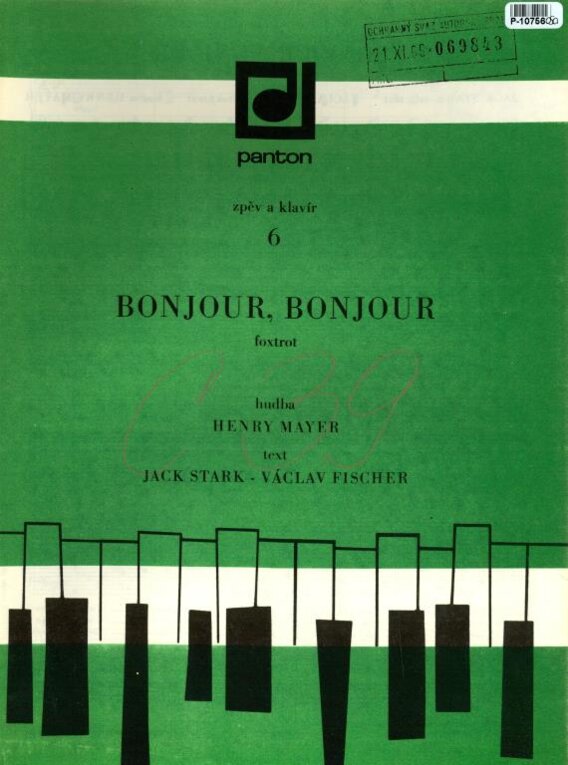 Zpěv a klavír 6 - Bonjour, bonjour