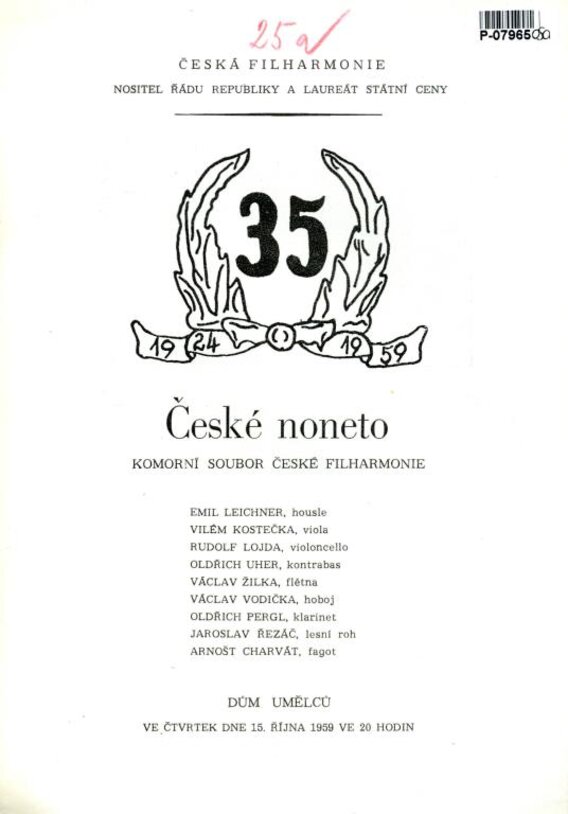 Česká filharmonie 35 - České noneto