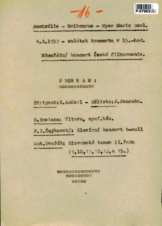 Mimořádný koncert České filharmonie