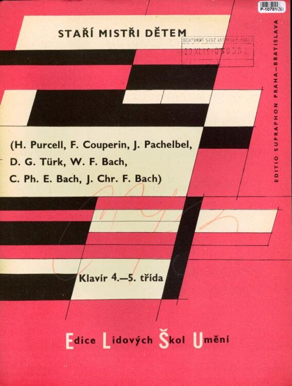 Edice lidových škol umění - Staří mistři dětem