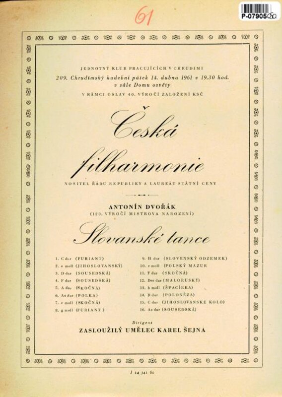 Česká filharmonie - Slovanské tance