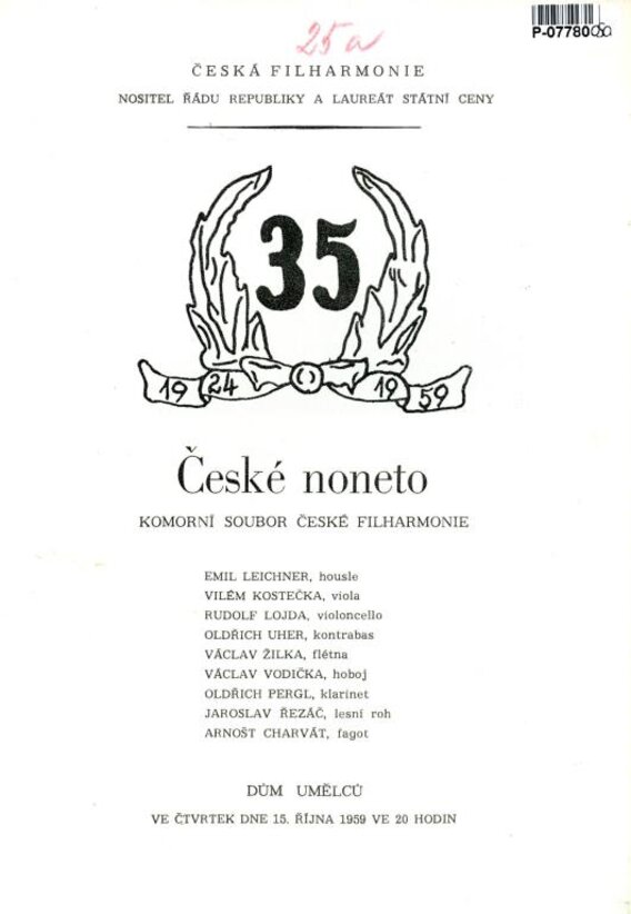 Česká filharmonie 35 - České noneto