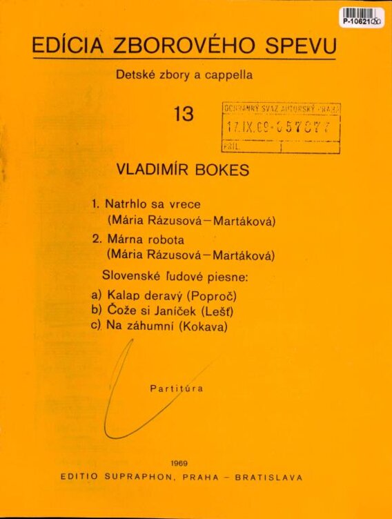 Edícia zborového spevu 13