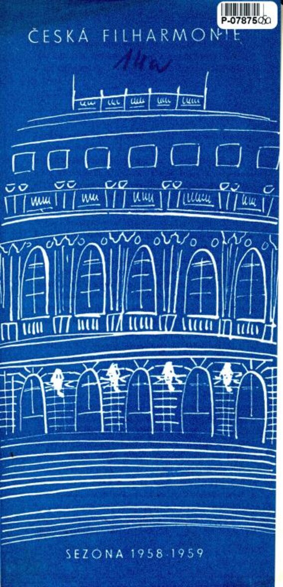 Česká filharmonie sezóna 1958 - 1959