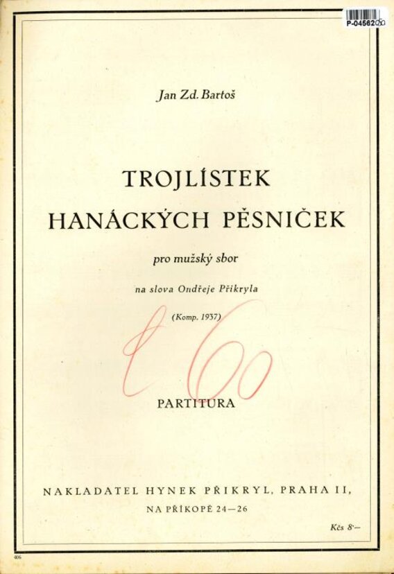 Trojlístek Hanáckých písniček