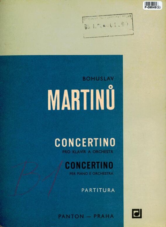 Concertino pro klavír a orchestr