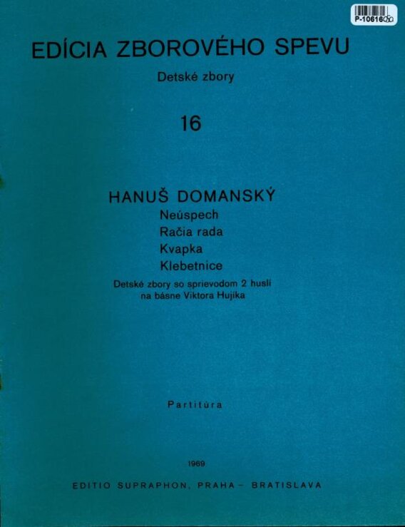 Edícia zborového spevu 16