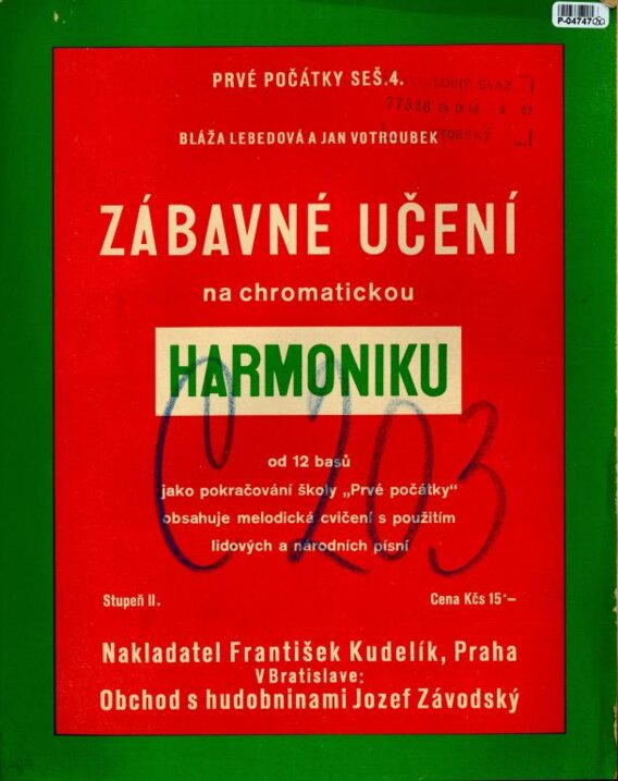 Zábavné učení na chromatickou harmoniku - od 12 basů