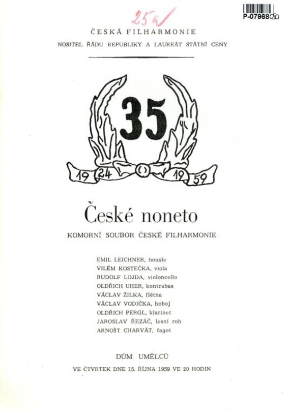 Česká filharmonie 35 - České noneto