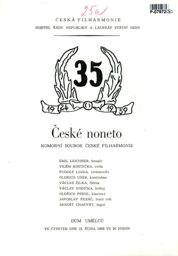 Česká filharmonie 35 - České noneto