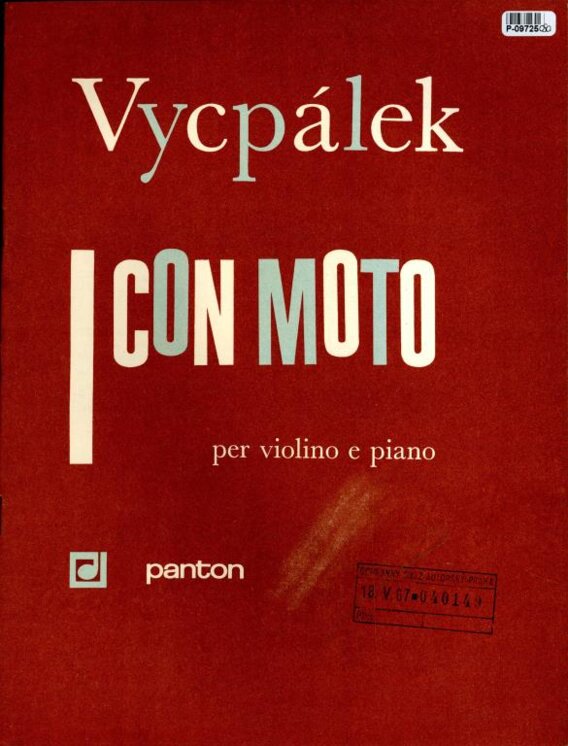 Con moto per violino e piano