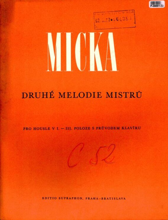 Druhé melodie mistrů