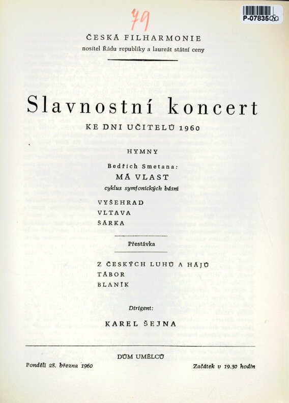 Česká filharmonie - Slavnostní koncert