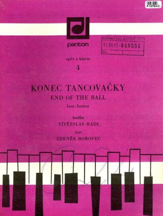 Zpěv a klavír 4 - Konec tancovačky