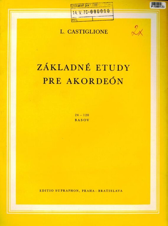 Základné etudy pre akordeón