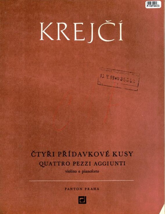 Čtyři přídavkové kusy