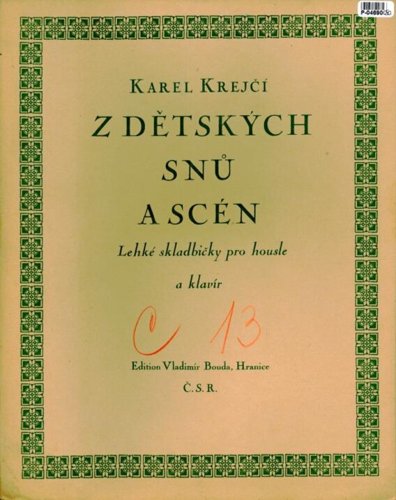 Z dětských snů a scén